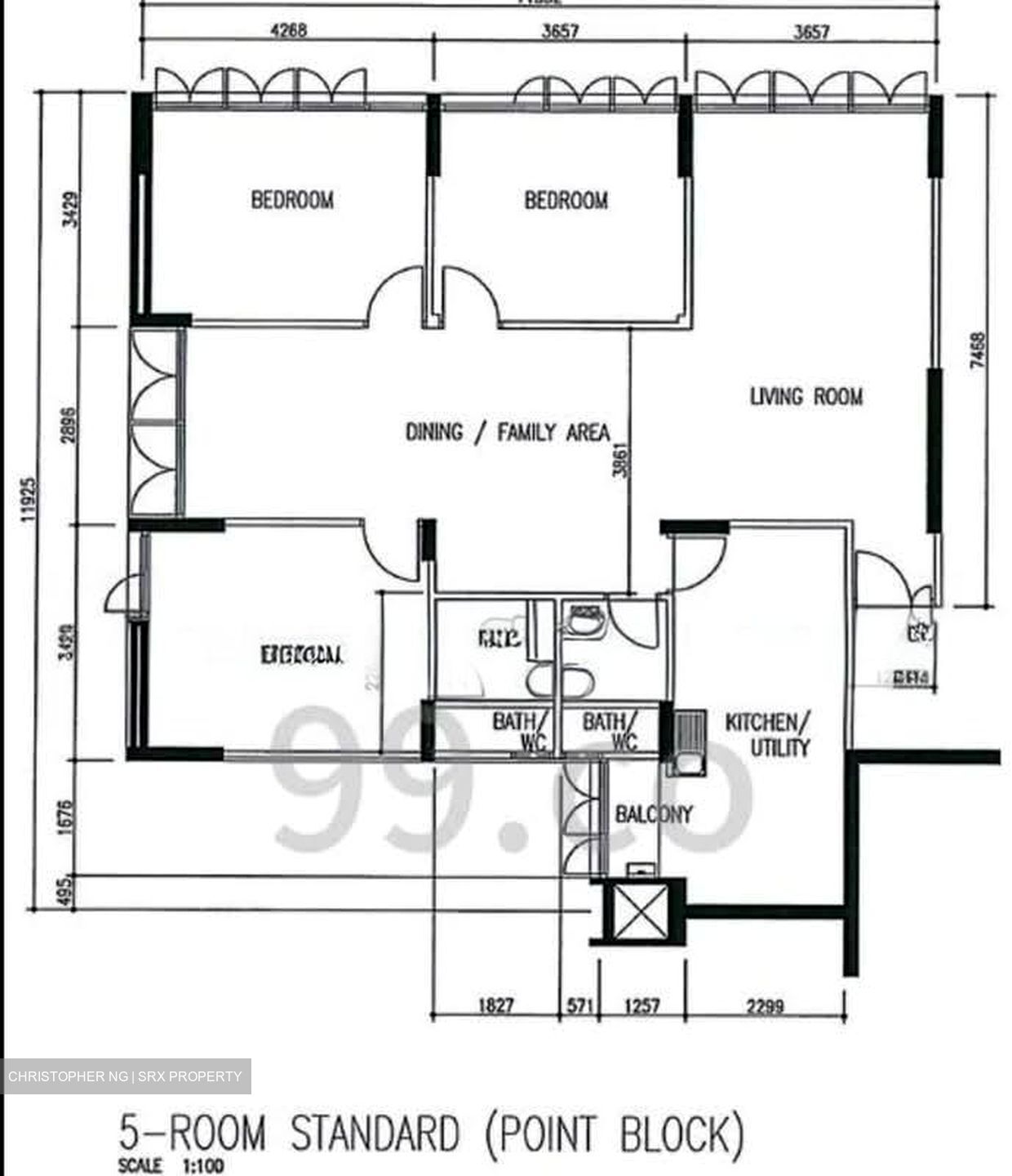 Blk 27 Marine Crescent Ville (Marine Parade), HDB 5 Rooms #589942781